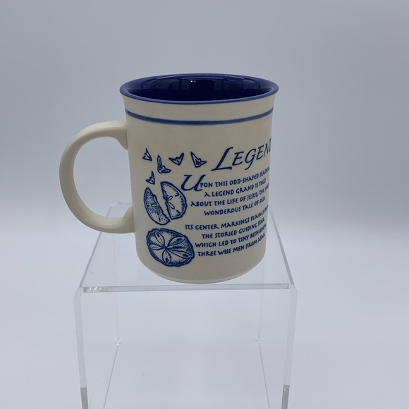 Decorative Legendary Sand Dollar Stoneware  Coffee Mug With Handle - Picture 8 of 12